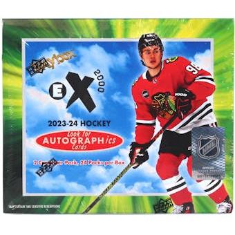 2023-24 Upper Deck EX 2000 Hockey Hobby Box
