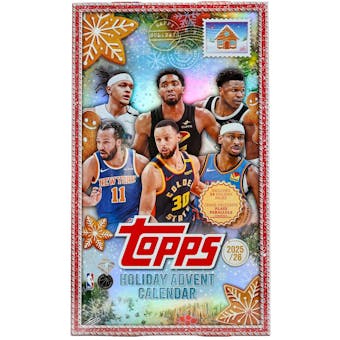 2025 Topps Holiday Basketball Advent Calendar