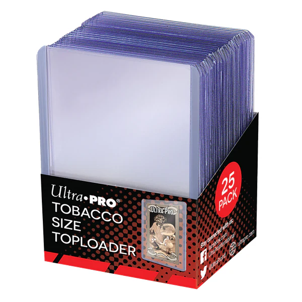Ultra Pro Tobacco Size Toploader 25ct