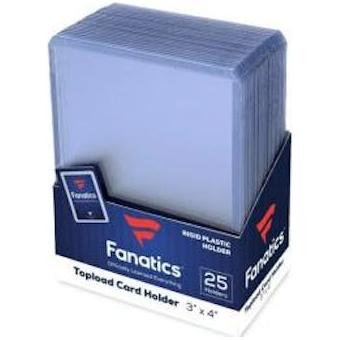 Fanatics 35pt Standard Toploaders 25ct