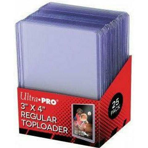 Ultra Pro 3 x 4 Regular Toploader 25ct