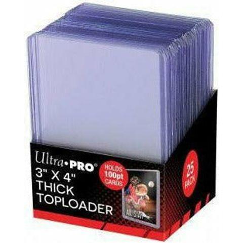 Ultra Pro 3 x 4 Thick 100 Point Toploader 25ct