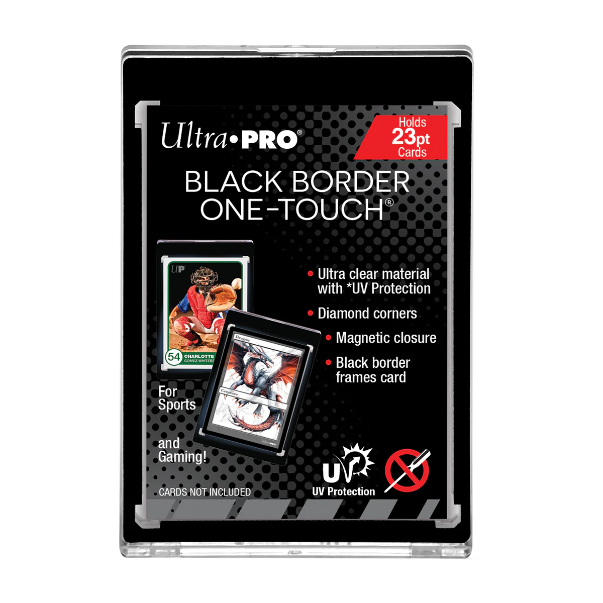 Ultra Pro Black Border One-Touch 23pt